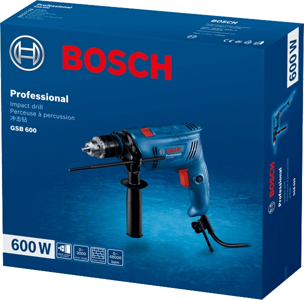 BOSCH-GSB-600-Vibraciona-bušilica-600W