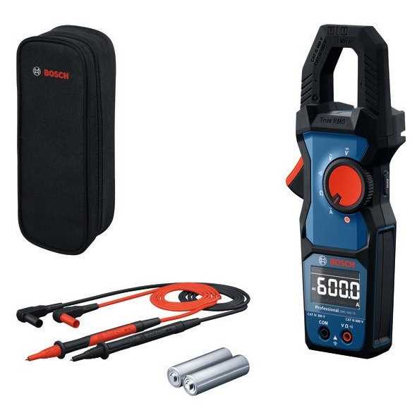 BOSCH GMC 600-15 Digitalna strujna kliješta CAT III/IV 300/600V IP54 LCD True RMS
