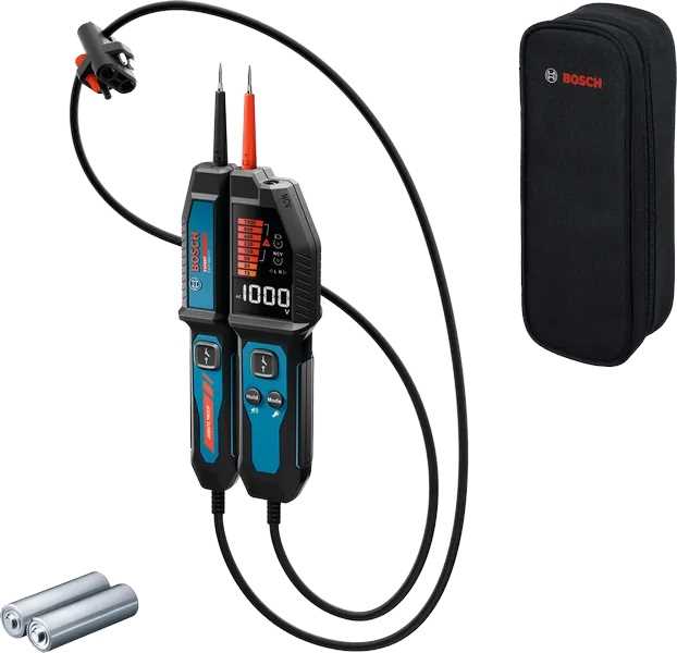 BOSCH EXPERT EXVT1000-17 Ispitivač napona CAT III/IV 1000/600V IP65 LED