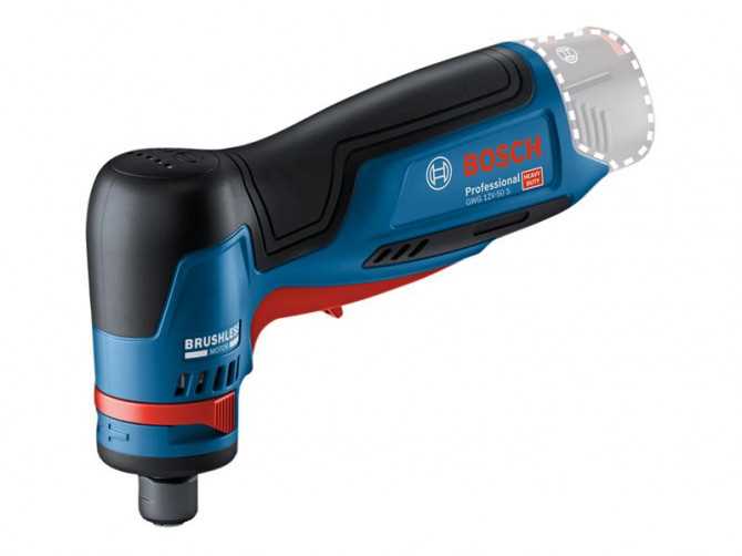 BOSCH GWG 12V-50 S Akumulatorska polirka - rotaciona brusilica 12V 50mm SOLO karton