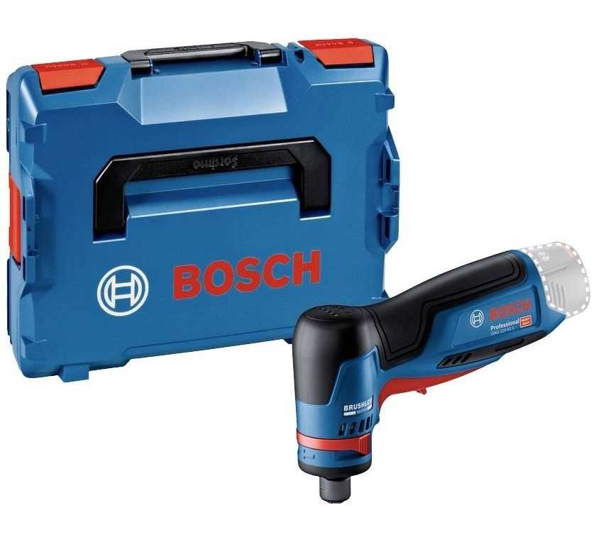 BOSCH GWG 12V-50 S Akumulatorska polirka - rotaciona brusilica 12V 50mm SOLO L-Boxx kofer