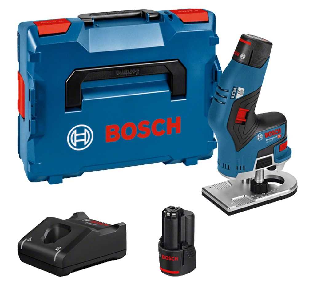 BOSCH GKF 12V-8 Akumulatorska glodalica za rubove - frezer 6/8mm 1/4 12V 2x3Ah punjač i kofer