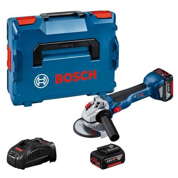 BOSCH GWS 18V-10 Akumulatorska ugaona brusilica 18V 125mm 2x5Ah punjač i kofer