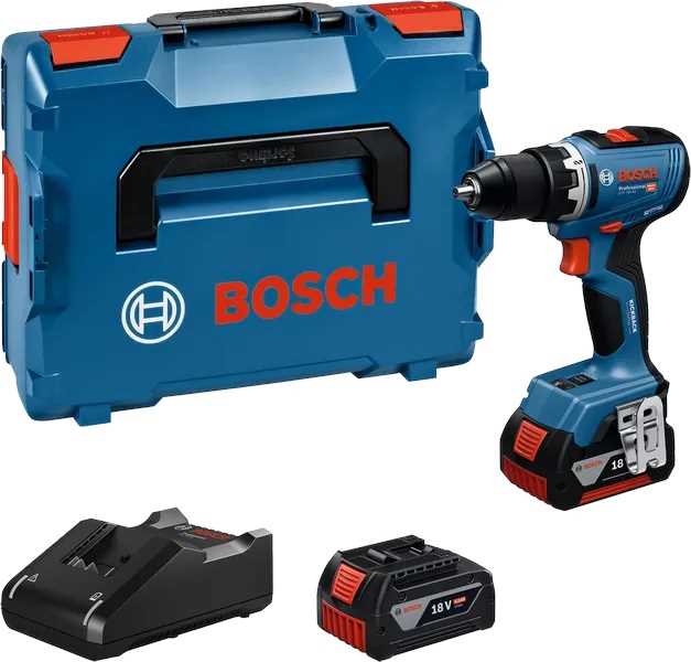 BOSCH GSR 18V-65 Akumulatorska bušilica - izvijač 18V 2x5Ah punjač i kofer