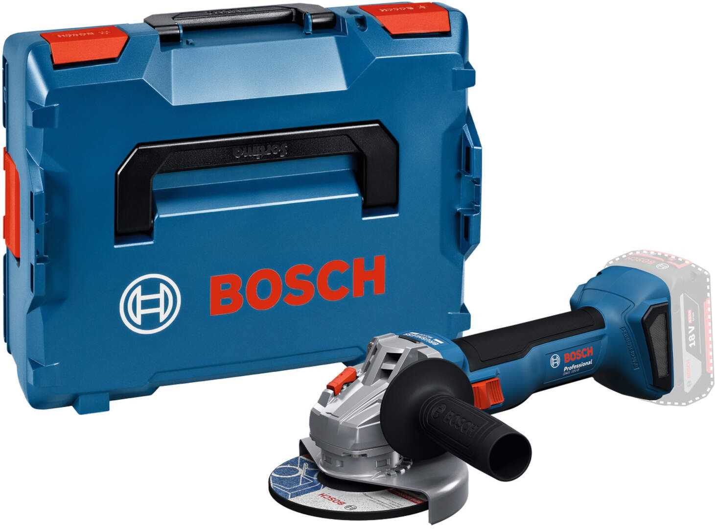 BOSCH GWS 18V-8 Akumulatorska ugaona brusilica 18V 125mm SOLO L-BOXX kofer