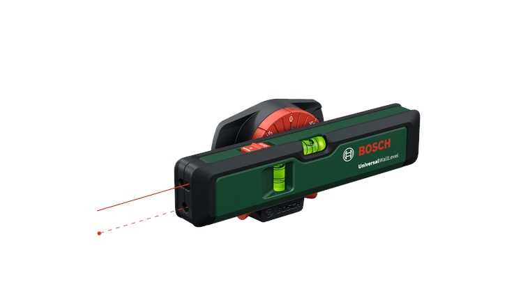 BOSCH UniversalWallLevel Laserska libela 16cm sa zidnim nosačem