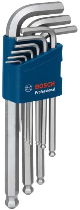 BOSCH Set imbus ključeva sa okruglim završetkom 1.5-10mm 9kom