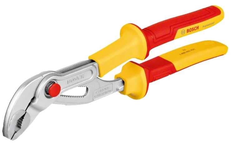 BOSCH Kliješta za cijevi - papagajke 250mm za cijevi prečnika do 46mm VDE 1000V