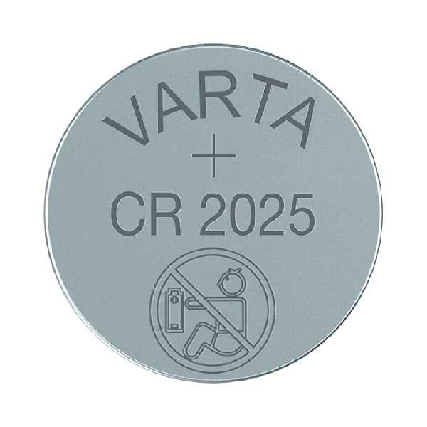 VARTA Baterija CR2025 3V Lithium Coin