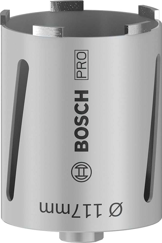 BOSCH PRO Dijamantna kruna za suvo bušenje fi 117mmx150mm prihvat 1/2 Core Cutter Dry