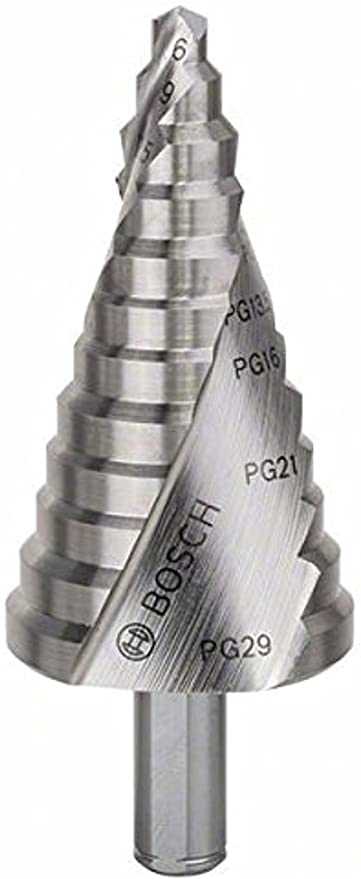 BOSCH Stepenasta burgija HSS PG7-PG29 6-37mm 12 stepeni prihvat 10mm