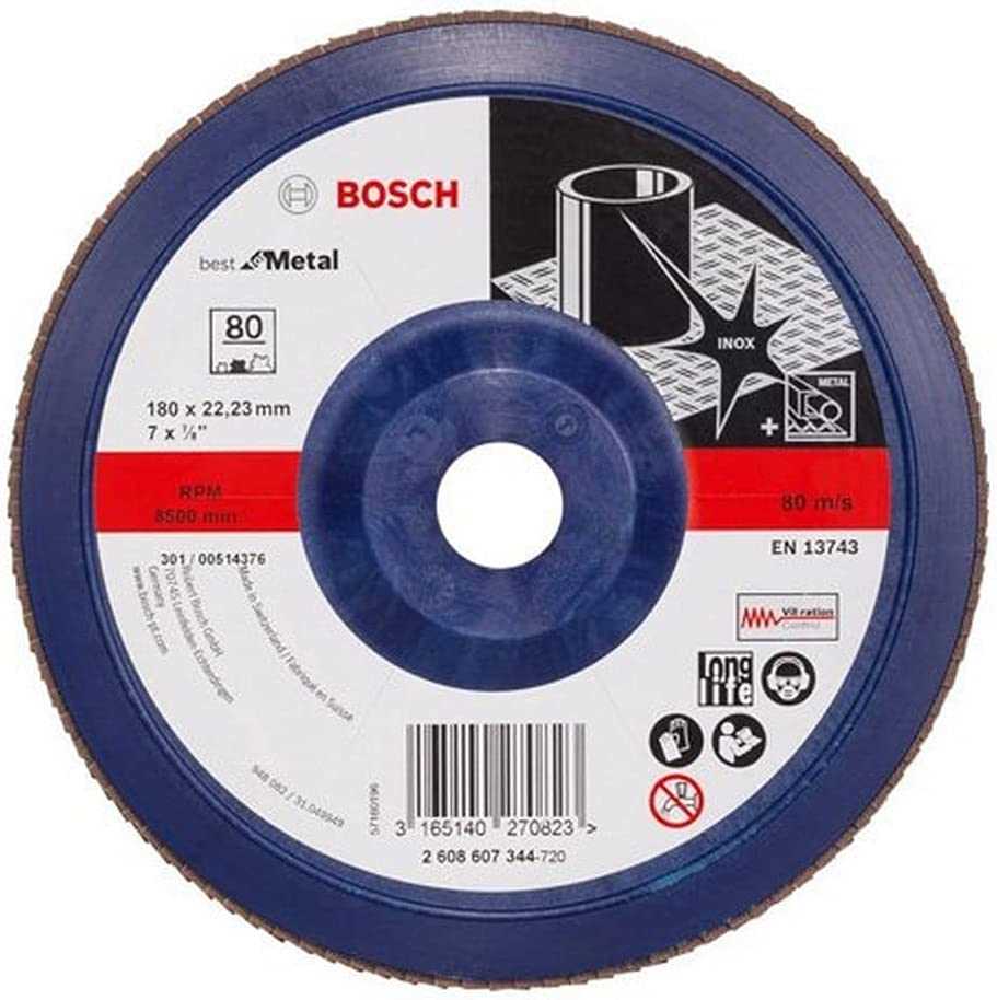 BOSCH Lamelni brusni disk Best za metal 180mm GR 80