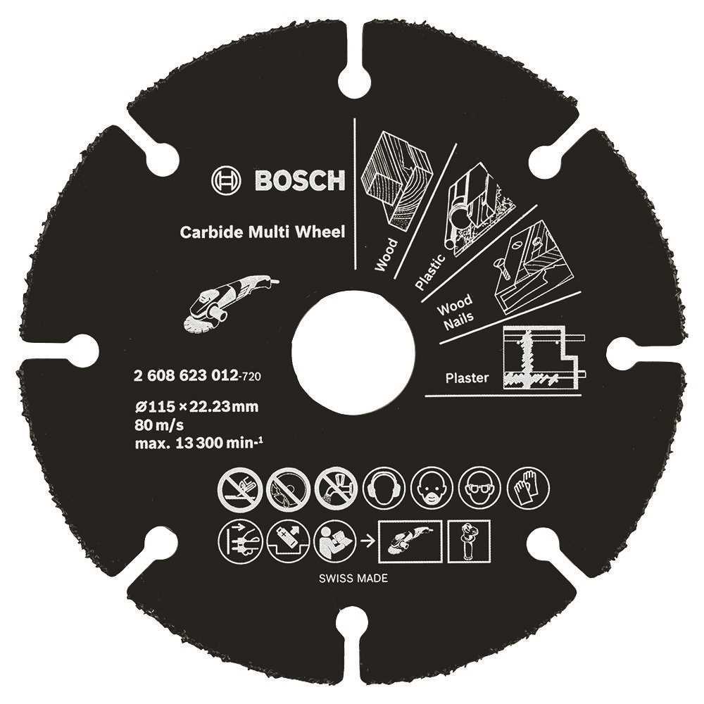 BOSCH Rezna ploča Carbide Multi Wheel 115x22.23mm