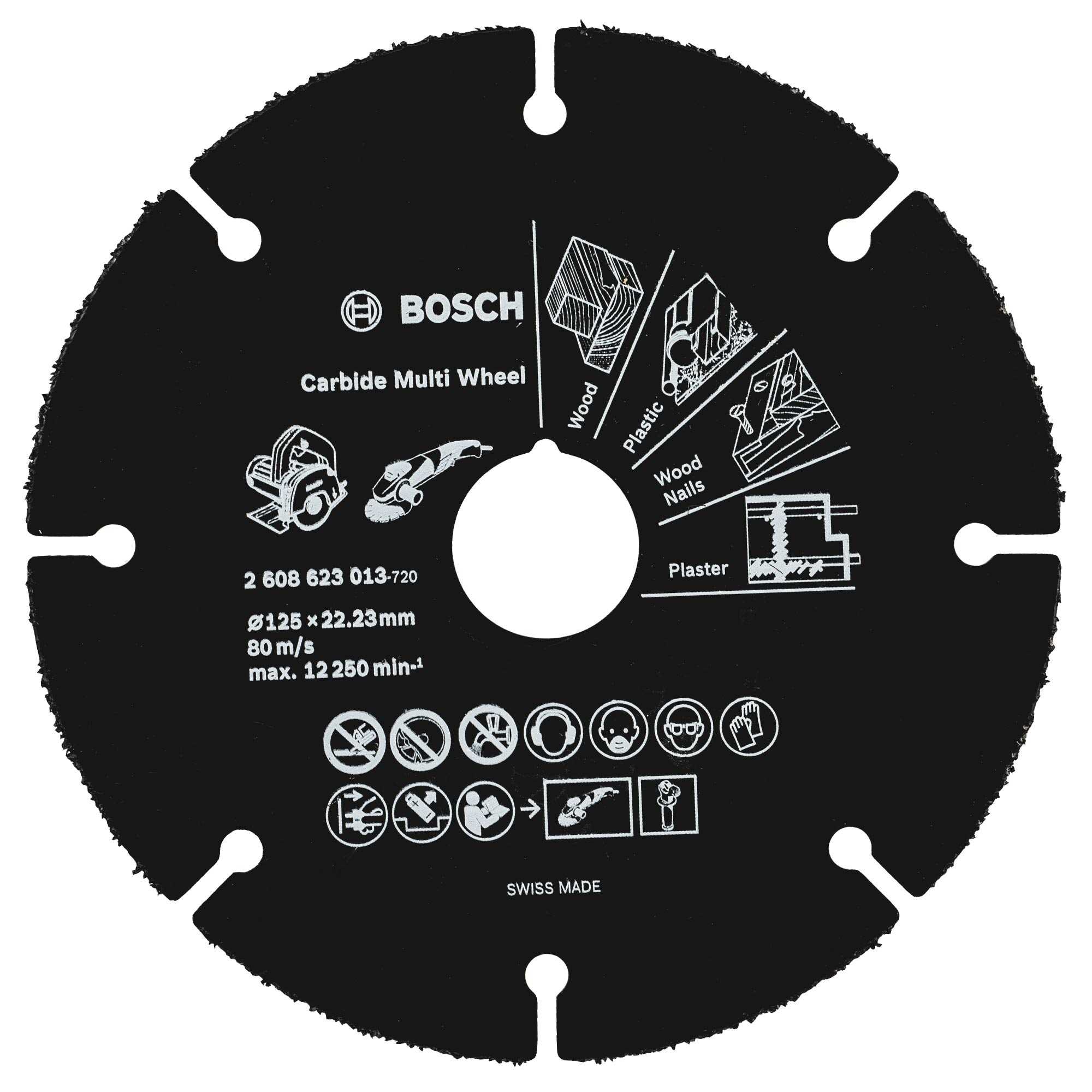 BOSCH Rezna ploča Carbide Multi Wheel 125x22.23mm