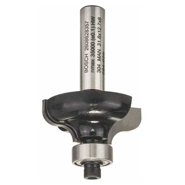 BOSCH Glodalo za oblikovanje ivica F fi 4.8/31.8mm dužina 12.4/54mm 8mm prihvat Standard for Wood