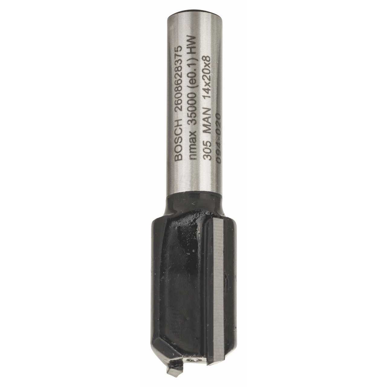BOSCH Glodalo ravno za utore sa 2 oštrice fi 14mm dužina 19.6/51mm 8mm prihvat Standard for Wood