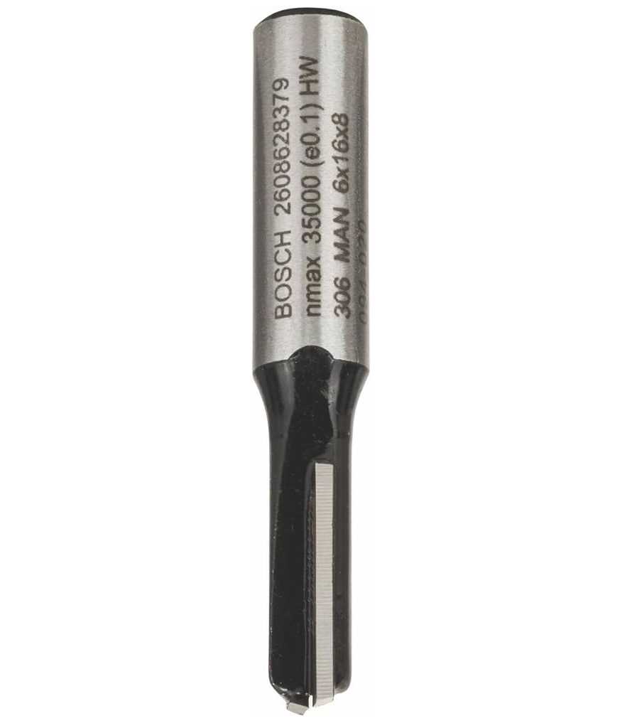 BOSCH Glodalo ravno za utore sa 2 oštrice fi 6mm dužina 15.7/48mm 8mm prihvat Standard for Wood