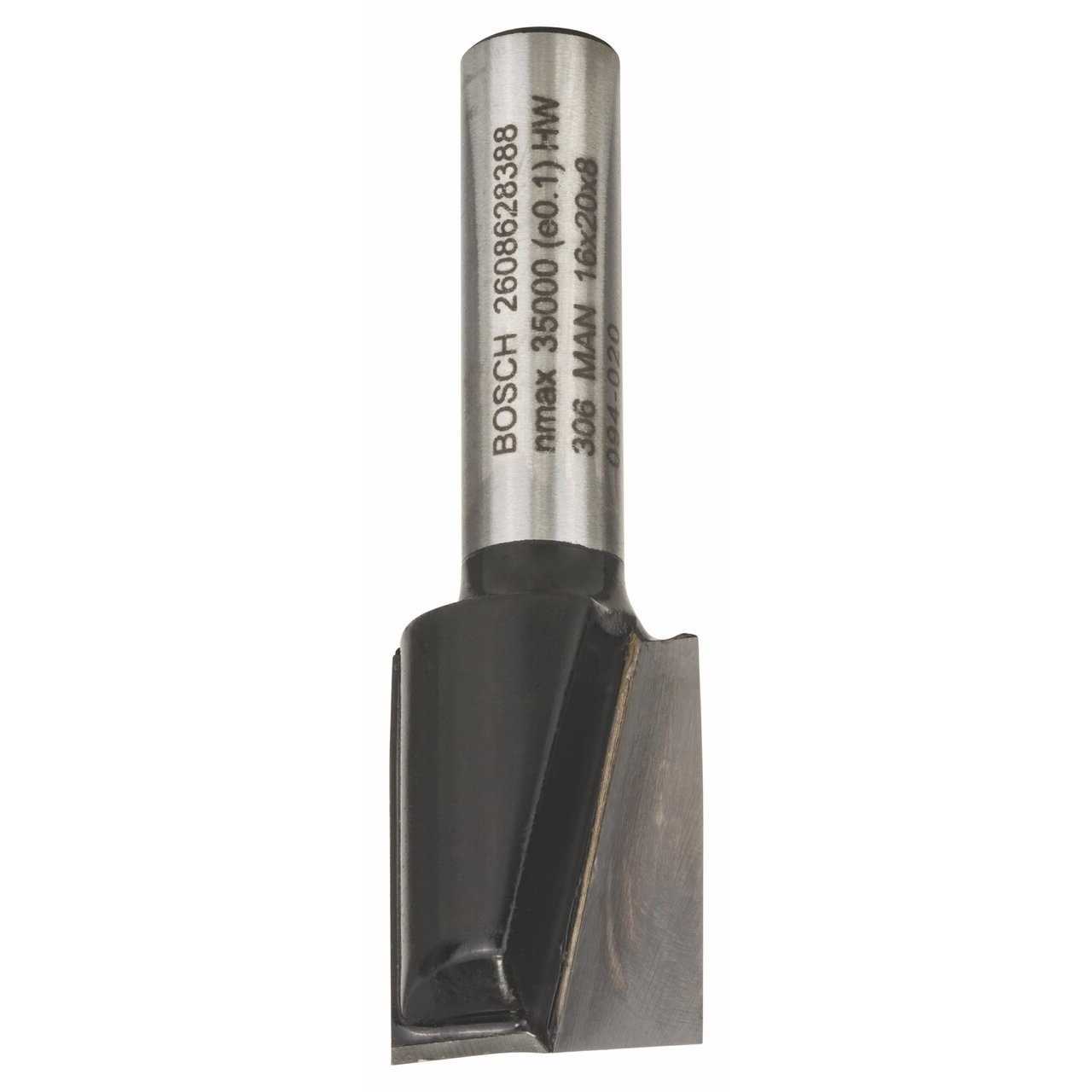 BOSCH Glodalo ravno za utore sa 2 oštrice fi 16mm dužina 19.6/51mm 8mm prihvat Standard for Wood