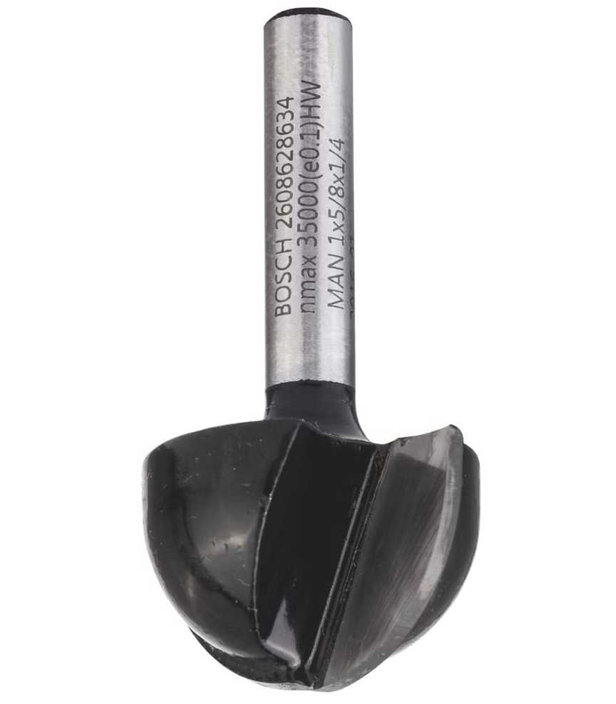 BOSCH Glodalo za okrugle utore fi 12.7/25.4mm dužina 15.6/49mm 1/4 prihvat Standard for Wood