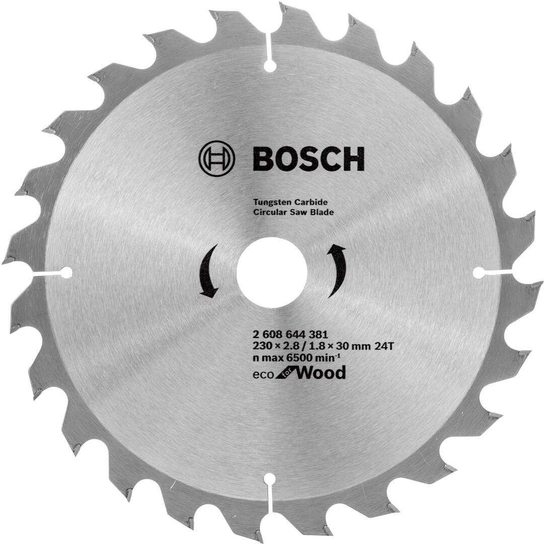 BOSCH List kružne pile Eco for Wood 230x2.8/1.8x30mm 24 zuba