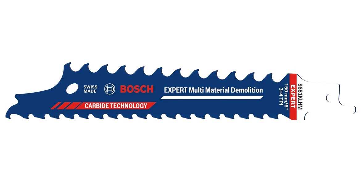 BOSCH EXPERT List sabljaste pile Multi Material Demolition S681KLHM 150mm