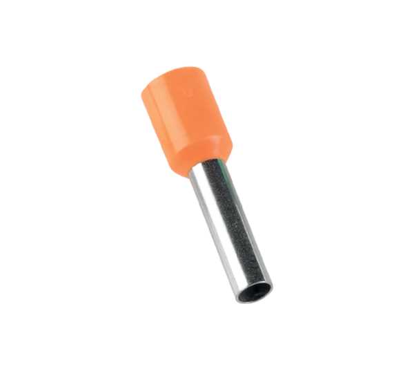 Izolovana završna hilzna 4.0mm2 12mm narandžasta
